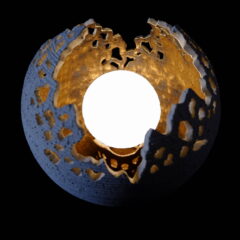 珊瑚土「月のランプ」