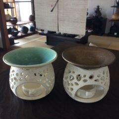 珊瑚砂アロマポット