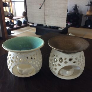 珊瑚砂アロマポット