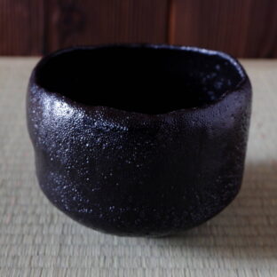 黒抹茶茶碗