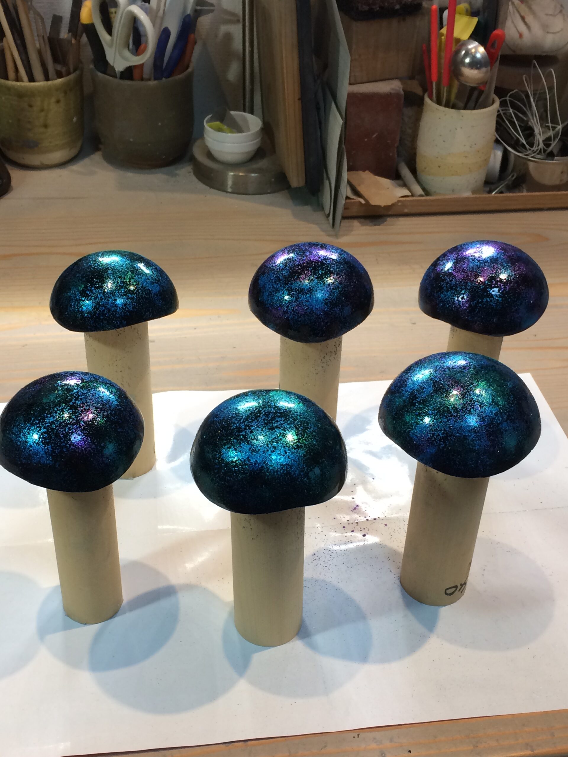 漆塗り メタリックパウダー 蒔絵 沖縄 人気陶芸家 香炉