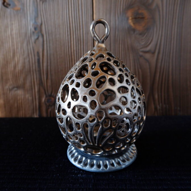 キャンドルホルダー　ブロンズ　沖縄