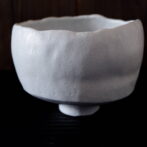 白抹茶茶碗　茶道　沖縄　茶道具