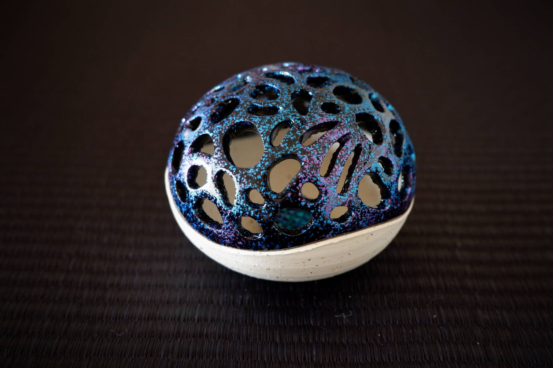 沖縄　珊瑚砂　香立て