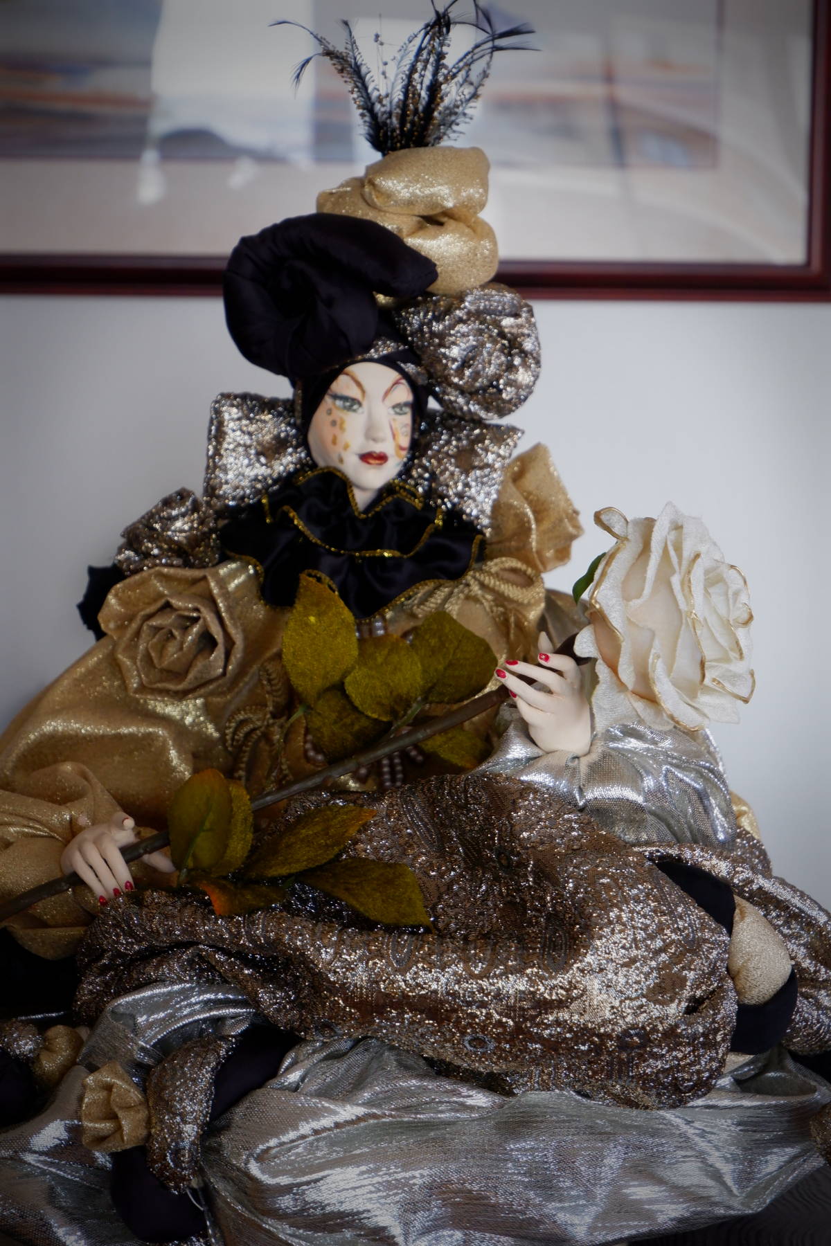 美川さん　創作人形　上原泰子　LAVANKA