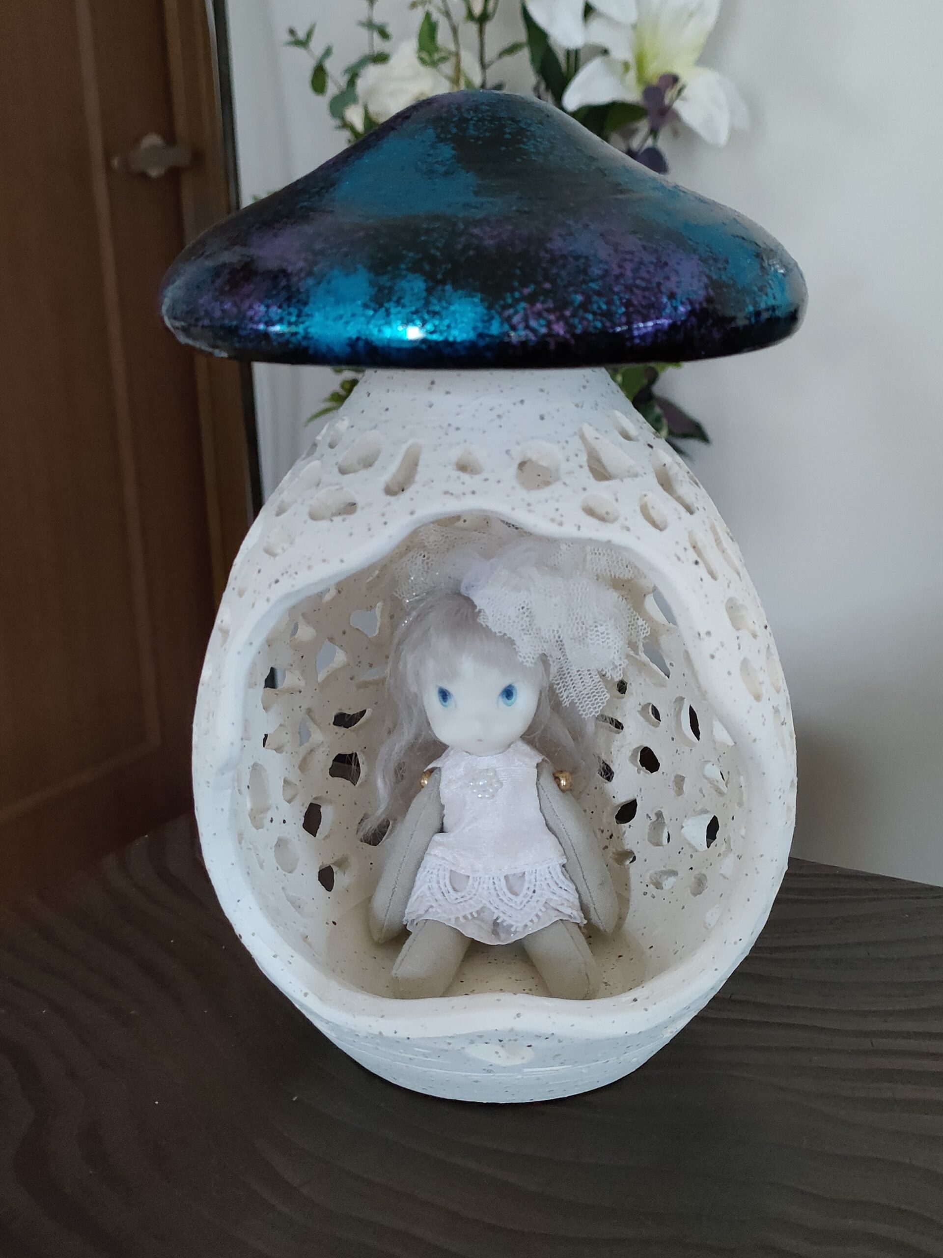 ドール用きのこドーム | 沖縄 陶芸家 陶器の通販サイト | 陶房然庵