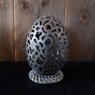 いぶし金彩キャンドルホルダー・香立て1