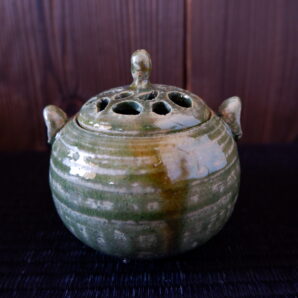 【SALE】耐熱ポット小　織部１