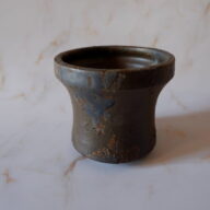 3.5号青銅錆鉢774　塊根植物　多肉植物　アガベ　グラキリス　パキプス　盆栽　植木鉢　作家鉢　鉢皿　沖縄