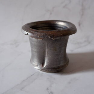 3号燻し金彩鉢836 塊根植物 多肉植物 アガベ グラキリス パキプス 盆栽 植木鉢 作家鉢 鉢皿 沖縄