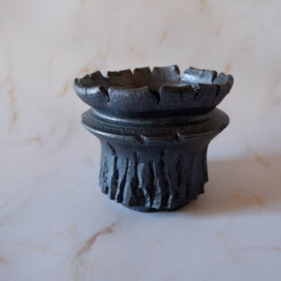 4号鉄砂黒鉢097　塊根植物　多肉植物　アガベ　万年青　盆栽　植木鉢　作家鉢