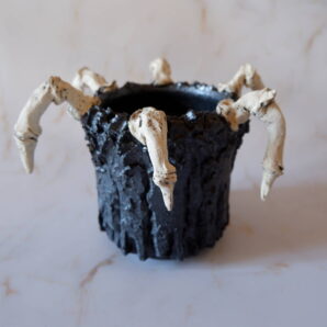 3.5号魔界鉢100　塊根植物　多肉植物　アガベ　万年青　盆栽　植木鉢　作家鉢