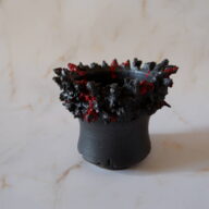 3号流紋黒獄鬼鉢233　塊根植物　多肉植物　アガベ　盆栽　植木鉢　作家鉢