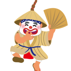 旧盆のエイサー