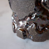 3号ブラックラスター鉢438　塊根植物　多肉植物　アガベ　盆栽　植木鉢　作家鉢　鉢台　沖縄