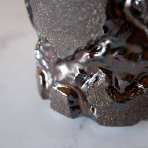 3号ブラックラスター鉢438　塊根植物　多肉植物　アガベ　盆栽　植木鉢　作家鉢　鉢台　沖縄